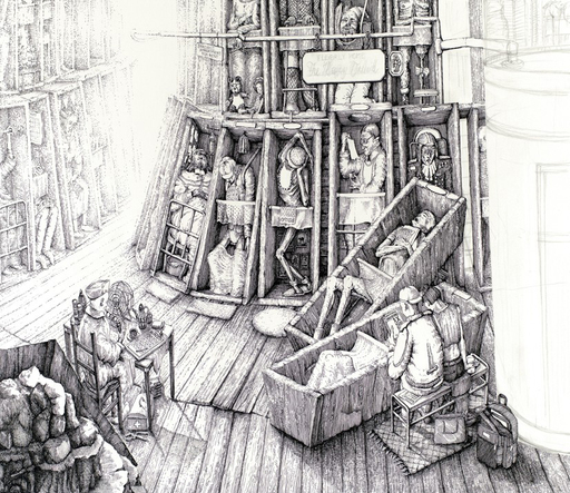 Carlijn Kingma, Fear of Falling WIP - Elderly home