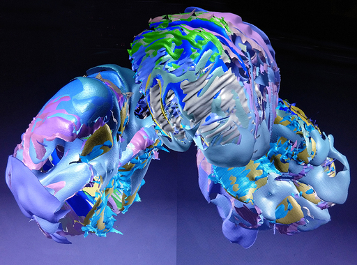 Antye Guenther, 3D Bodies Alignment Issues, sculpture, 2022